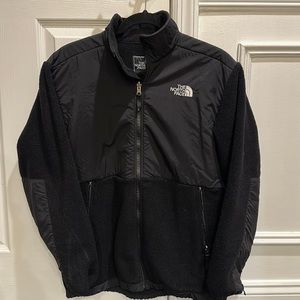 North Face fleece boys XL black/black